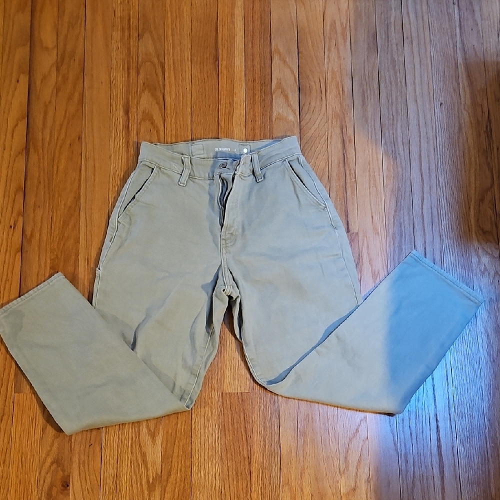 Old Navy Women's Light Khaki Cargo Pant
